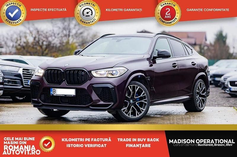 Culoarealte culori Utilizat 2020 BMW X6 M SUV | 79.950 EUR - Imagine 1/4