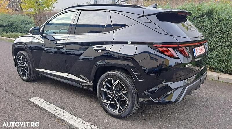 Second-hand Hyundai Tucson N Line 215 CP (158 kW) 2025 Culoarenegru SUV