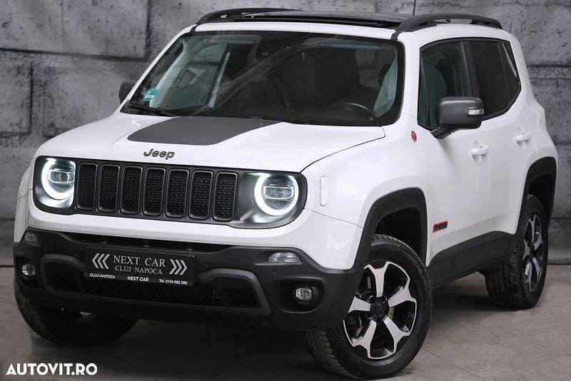Second-hand Jeep Renegade Trailhawk 170 CP (125 kW) 2020 Culoarealb SUV
