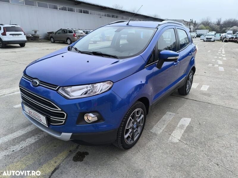 Second-hand Ford Ecosport Titanium 95 CP (69 kW) 2015 Albastru SUV