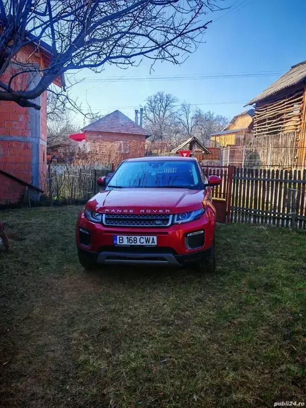 Second-hand Land Rover Range Rover evoque 150 CP (110 kW) 2015 Rosu SUV