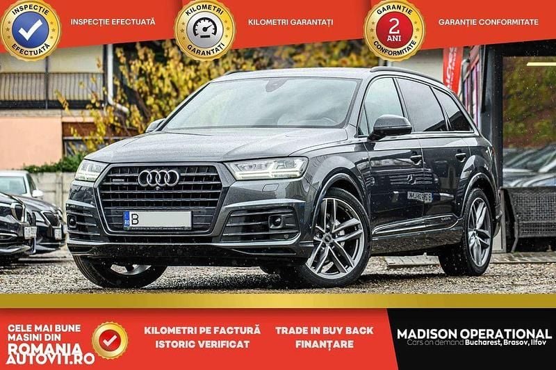Culoaregri Utilizat 2019 Audi Q7 S-Line SUV | 36.950 EUR (Preț bun) - Imagine 1/4