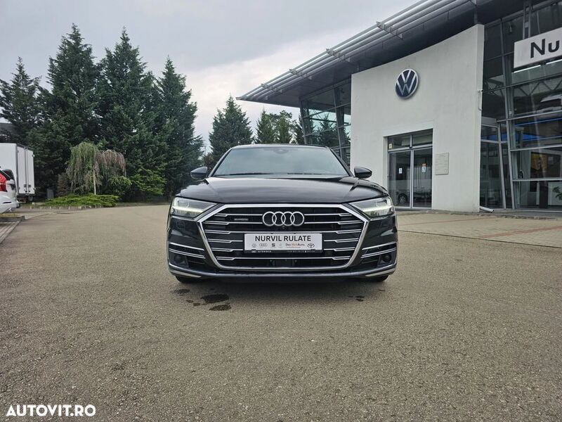 Second-hand Audi A8 Comfort 286 CP (210 kW) 2019 Negru Berlinǎ