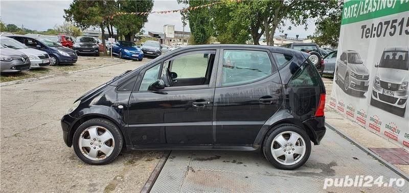Second-hand Mercedes A140 80 CP (58 kW) 2001 Negru Hatchback