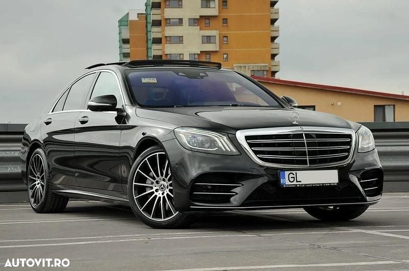 Culoarenegru Utilizat 2019 Mercedes S350 Berlinǎ | 52.700 EUR (Preț bun) - Imagine 1/4