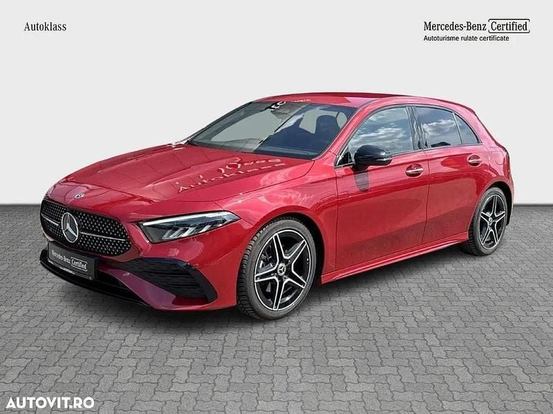 Rosu Utilizat 2023 Mercedes A200 Hatchback | 36.503 EUR (Scump) - Imagine 1/4
