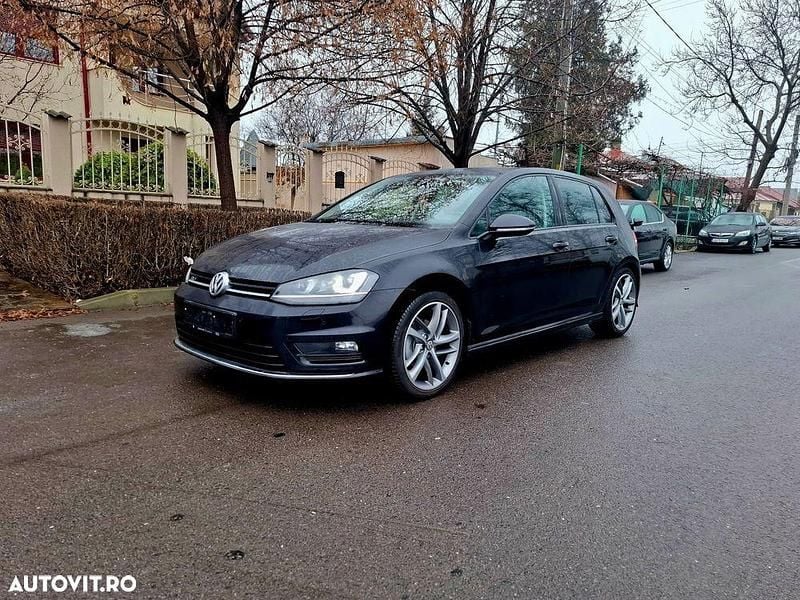 Second-hand VW Golf VII Highline 150 CP (110 kW) 2017 Culoarenegru Hatchback