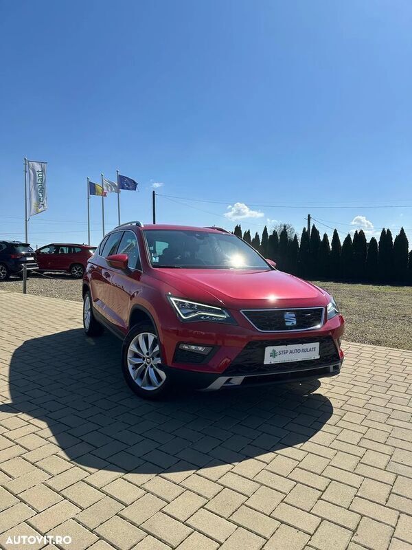 Rosu Utilizat 2020 Seat Ateca Style SUV | 17.500 EUR (Preț bun) - Imagine 1/4