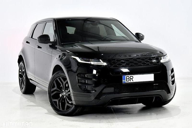 Negru Utilizat 2022 Land Rover Range Rover evoque R-Dynamic SUV | 41.200 EUR - Imagine 1/4