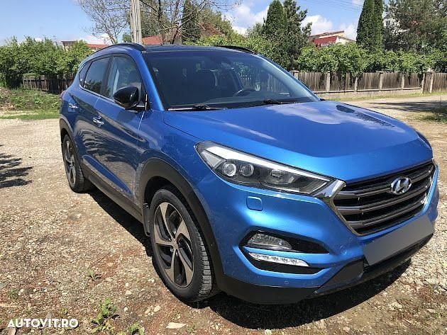 Culoarealbastru Utilizat 2016 Hyundai Tucson Premium SUV | 12.590 EUR (Preț bun) - Imagine 1/4