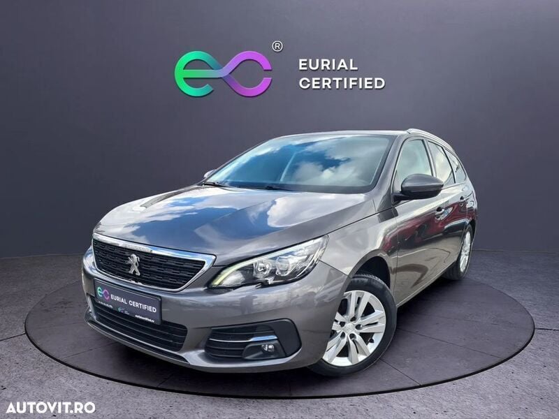 Gri Utilizat 2020 Peugeot 308 Allure Break | 10.779 EUR (Preț OK) - Imagine 1/4