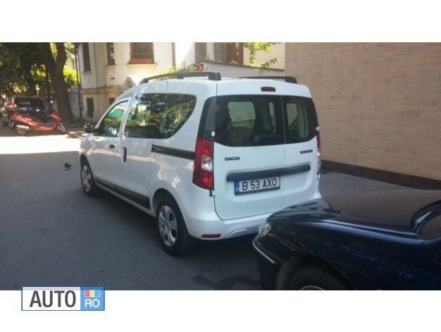 Second-hand Dacia Dokker 90 CP (66 kW) 2013 Alb Monovolum