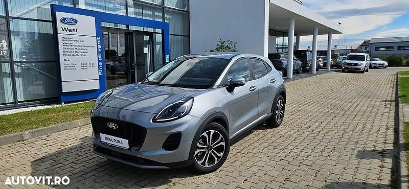 Gri Nouă 2025 Ford Puma Titanium SUV | 22.805 EUR (Scump) - Imagine 1/4