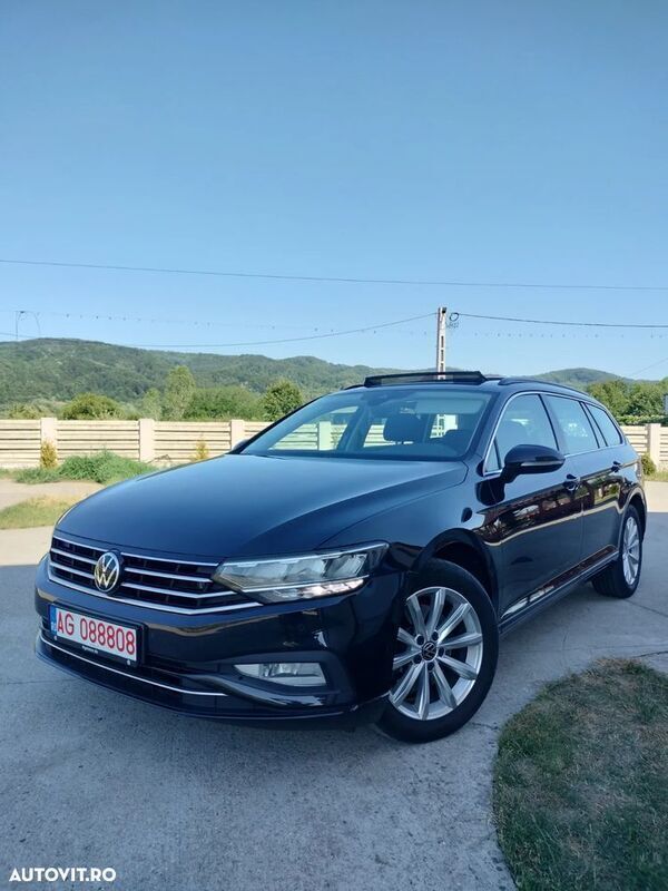 Negru Utilizat 2021 VW Passat Business Break | 16.950 EUR (Preț OK) - Imagine 1/4