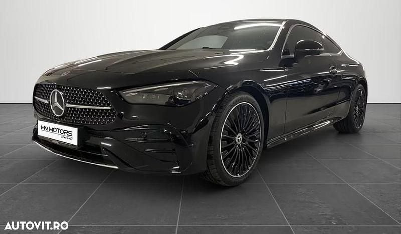 Culoarenegru Utilizat 2025 Mercedes CLE200 AMG line Coupe | 52.355 EUR - Imagine 1/4