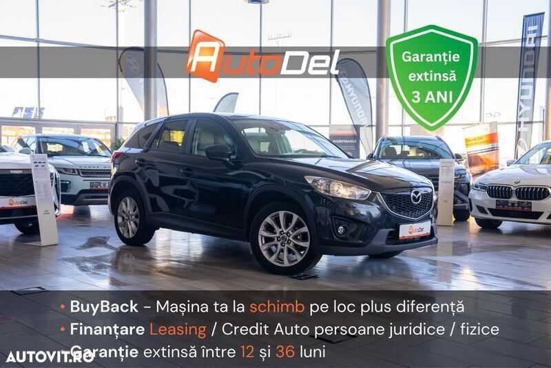 Negru Utilizat 2012 Mazda CX-5 Sports-Line SUV | 8.470 EUR (Scump) - Imagine 1/4