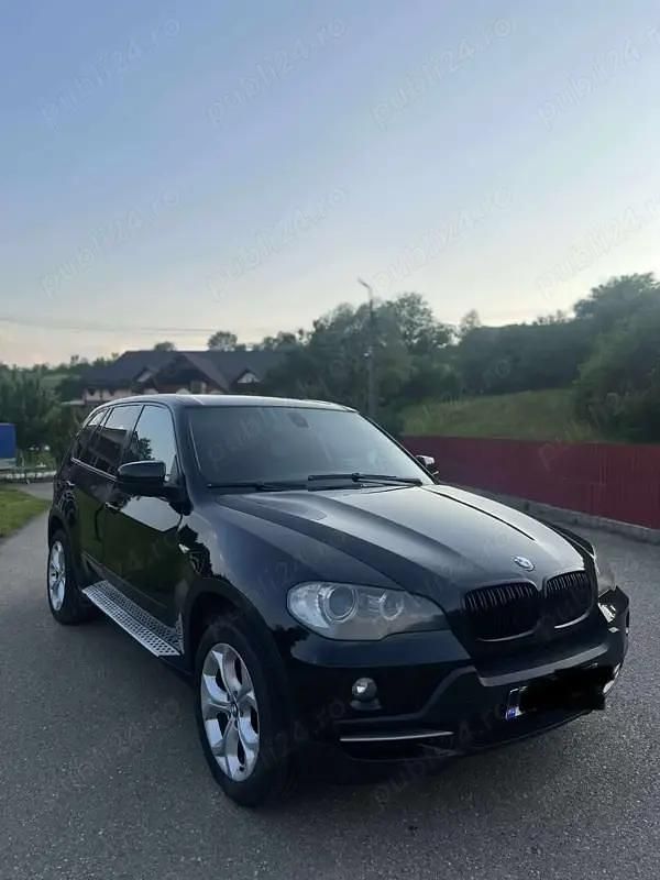 Negru Utilizat 2009 BMW X5 SUV | 7.300 EUR (Preț bun) - Imagine 1/4