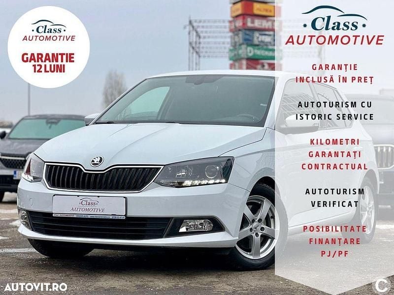 Culoarealb Utilizat 2016 Skoda Fabia Hatchback | 10.990 EUR (Preț OK) - Imagine 1/4
