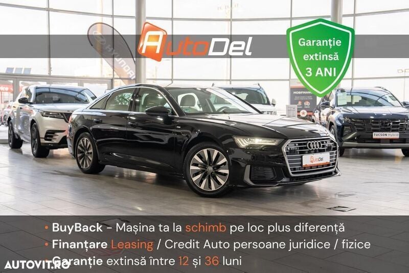 Negru Utilizat 2020 Audi A6 S-Line Berlinǎ | 29.999 EUR (Preț OK) - Imagine 1/4