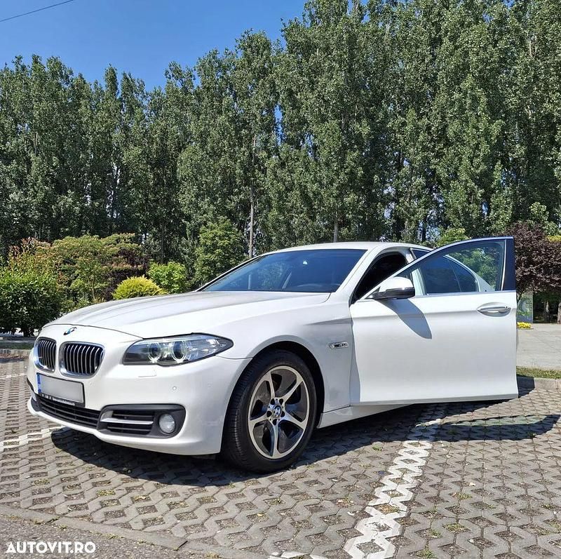 Culoarealb Utilizat 2014 BMW 520 Efficient Dynamics Berlinǎ | 13.999 EUR (Preț OK) - Imagine 1/4