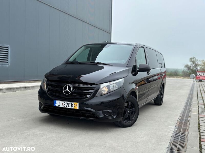 Negru Utilizat 2018 Mercedes Vito Monovolum | 17.900 EUR (Puțin scump) - Imagine 1/4