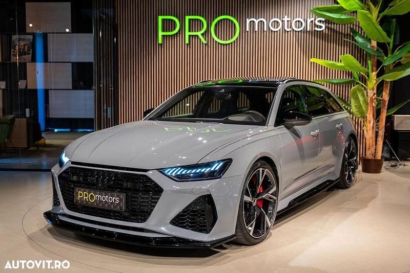 Gri Utilizat 2020 Audi RS6 Break | 86.900 EUR - Imagine 1/4