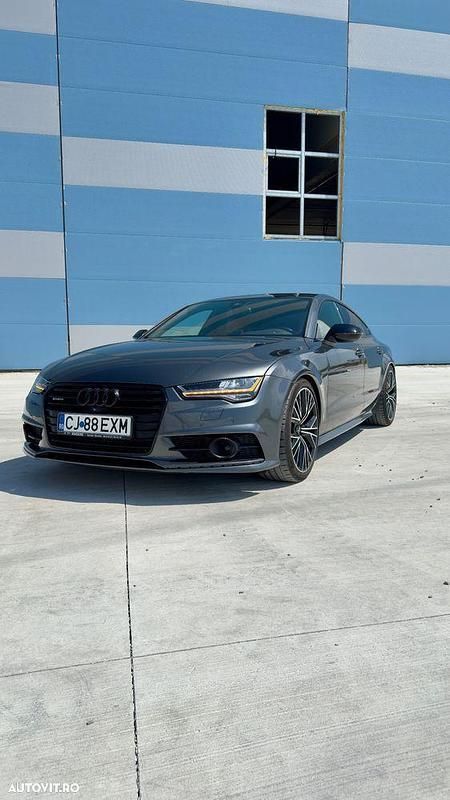 Gri Utilizat 2015 Audi A7 Competition Hatchback | 24.443 EUR - Imagine 1/4