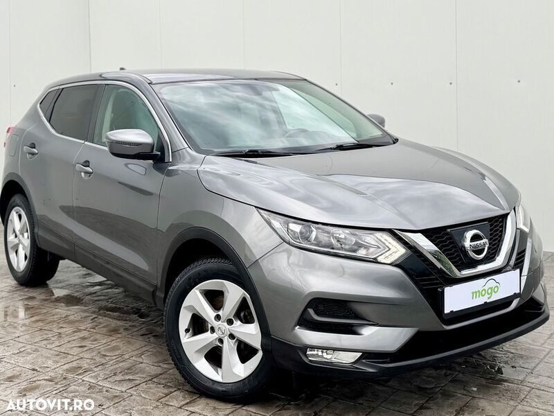 Gri Utilizat 2017 Nissan Qashqai Acenta SUV | 11.990 EUR (Puțin scump) - Imagine 1/4