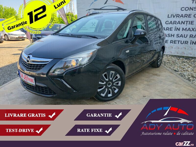 Negru Utilizat 2013 Opel Zafira Monovolum | 8.799 EUR - Imagine 1/4