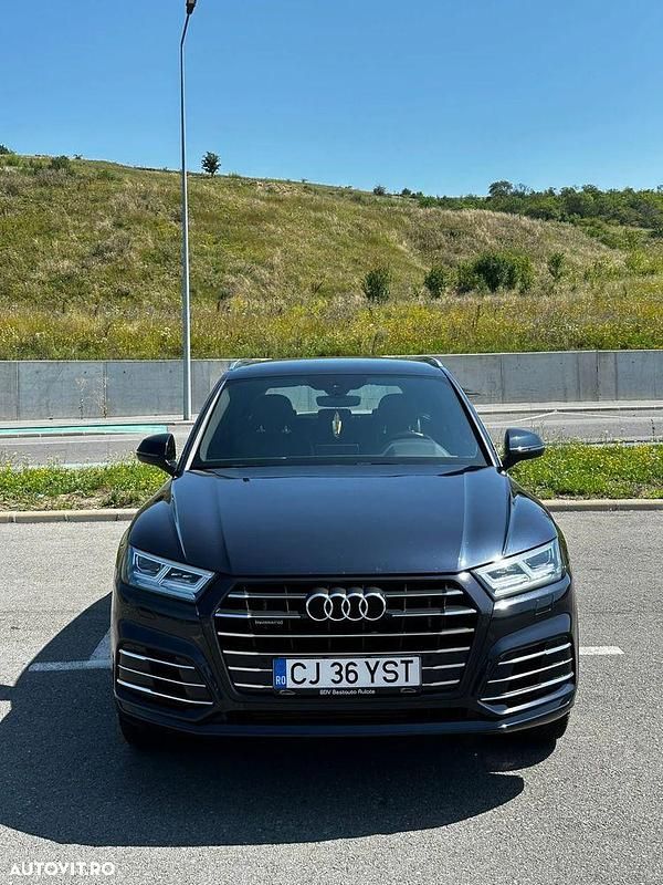 Culoarealbastru Utilizat 2019 Audi Q5 S-Line SUV | 29.900 EUR (Preț OK) - Imagine 1/4