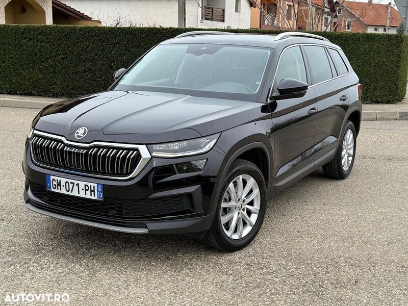 Negru Utilizat 2023 Skoda Kodiaq Ambition SUV | 22.890 EUR (Preț OK) - Imagine 1/4