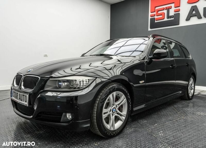 Negru Utilizat 2010 BMW 318 Break | 5.490 EUR (Preț OK) - Imagine 1/4