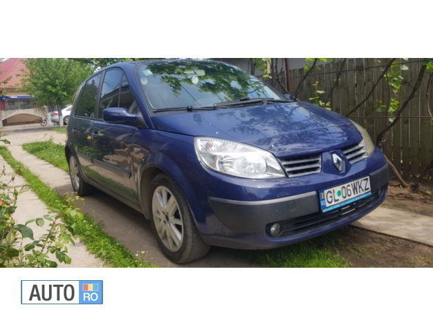Albastru Utilizat 2003 Renault Scénic Monovolum | 2.300 EUR (Preț bun) - Imagine 1/4