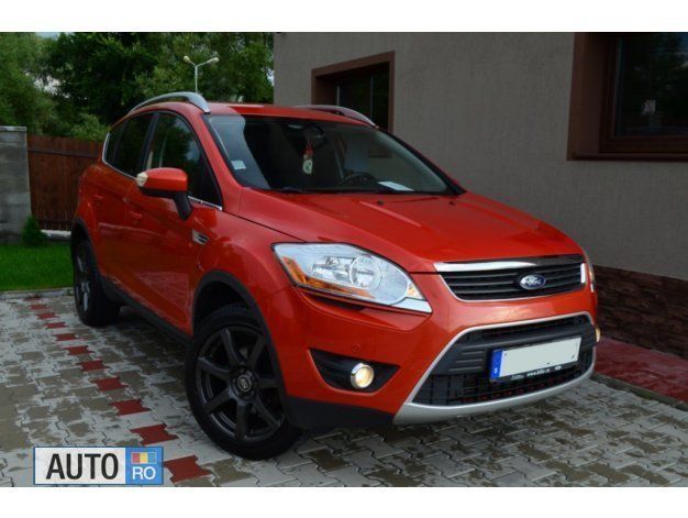 Rosu Utilizat 2011 Ford Kuga Titanium SUV | 9.150 EUR (Puțin scump) - Imagine 1/4