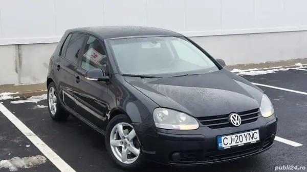 Negru Utilizat 2005 VW Golf V Trendline Hatchback | 2.150 EUR (Preț bun) - Imagine 1/4