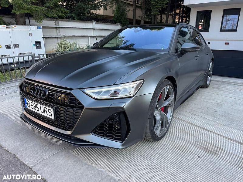 Gri Utilizat 2020 Audi RS6 Design Break | 84.095 EUR - Imagine 1/4