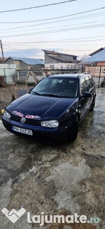 Albastru Utilizat 2001 VW Golf IV Berlinǎ | 1.100 EUR (Super Preț) - Imagine 1/4
