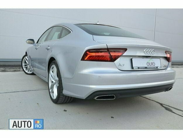 Second-hand Audi A7 Exclusive 320 CP (235 kW) 2015 Gri Hatchback