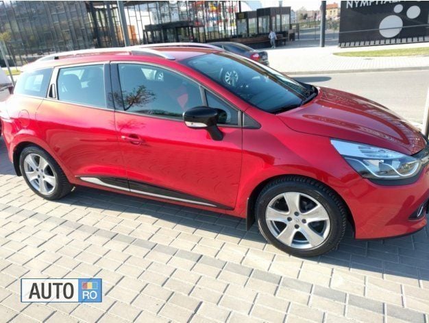 Second-hand Renault Clio GrandTour 75 CP (55 kW) 2015 Rosu Break