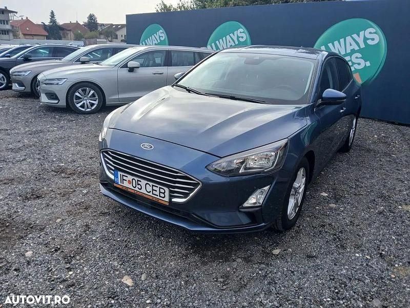 Culoarealbastru Utilizat 2021 Ford Focus Titanium Berlinǎ | 12.750 EUR (Preț OK) - Imagine 1/4