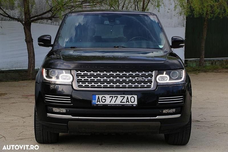 Culoarenegru Utilizat 2014 Land Rover Range Rover Vogue SUV | 21.500 EUR (Preț OK) - Imagine 1/4