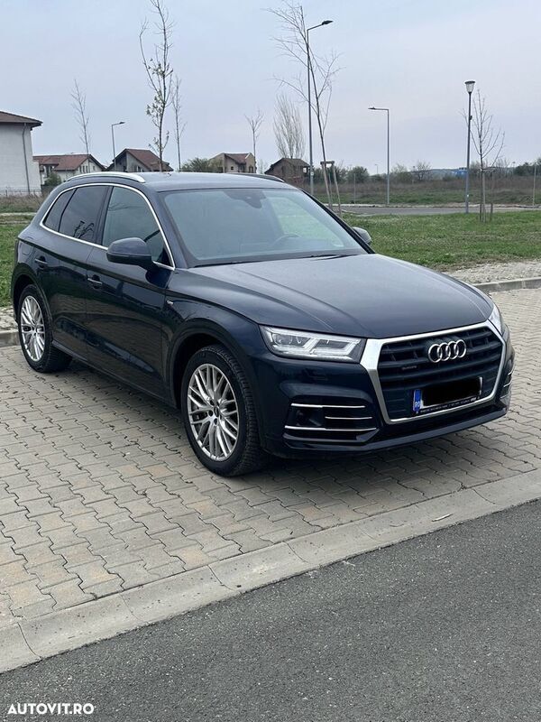 Albastru Utilizat 2020 Audi Q5 S-Line SUV | 26.490 EUR (Preț bun) - Imagine 1/4