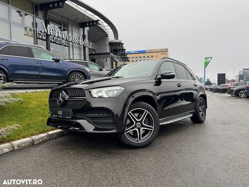 Culoarenegru Utilizat 2019 Mercedes GLE400 AMG line SUV | 47.990 EUR (Super Preț) - Imagine 1/4