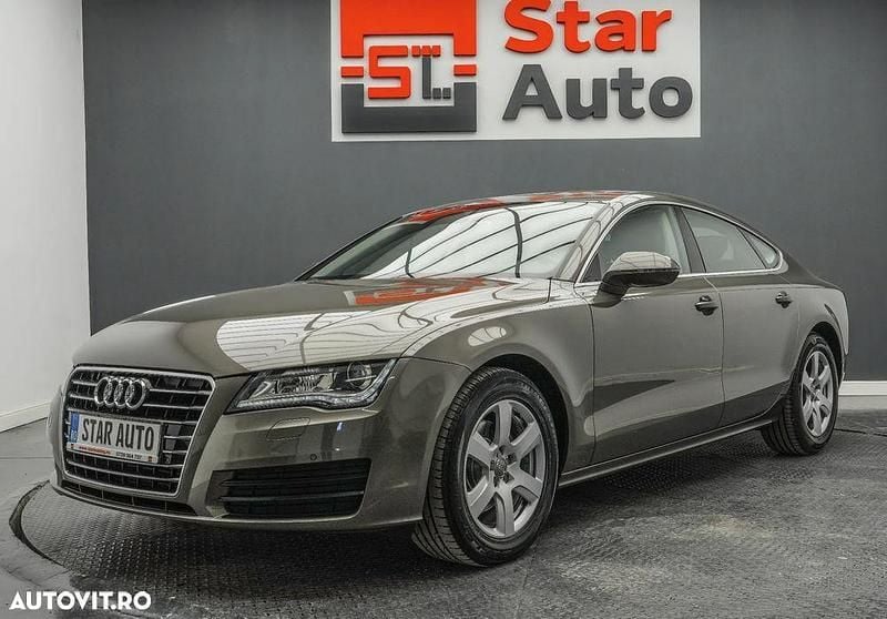 Second-hand Audi A7 Premium 204 CP (150 kW) 2014 Culoaremaro Hatchback