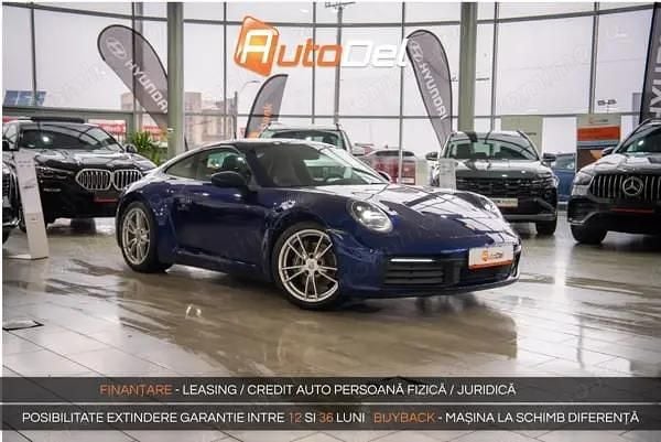 Second-hand Porsche 911 Carrera 4 385 CP (283 kW) 2021 Albastru Coupe