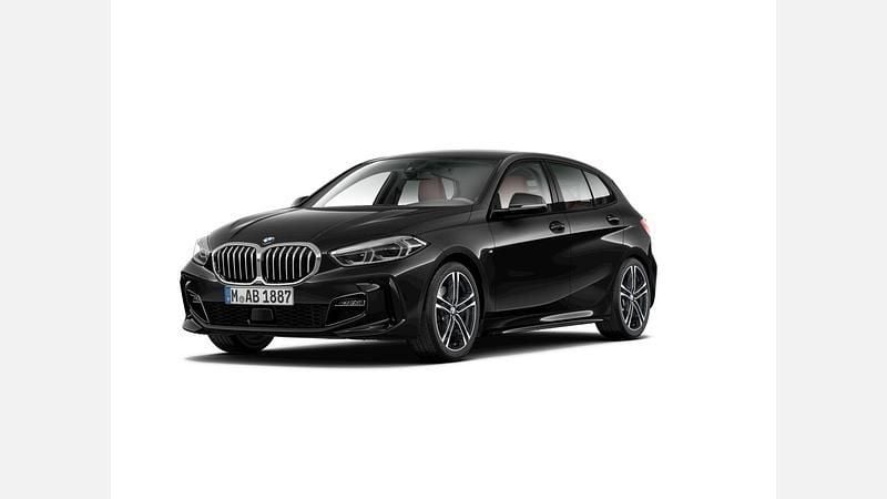 Black sapphire metallic metalizat Utilizat 2022 BMW 118 Comfort Edition Hatchback | 22.586 EUR (Preț OK) - Imagine 1/4