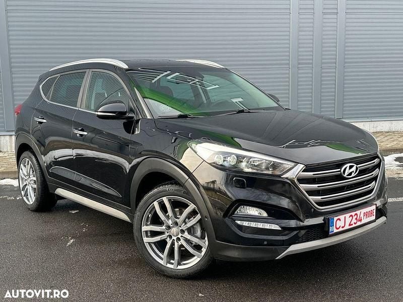 Second-hand Hyundai Tucson Premium 185 CP (136 kW) 2018 Culoarenegru SUV