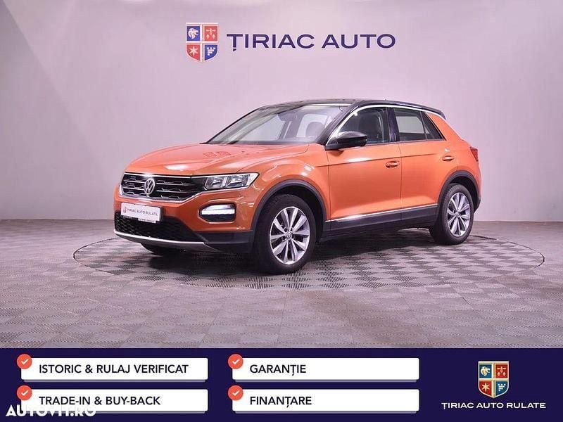 Culoareportocaliu Utilizat 2019 VW T-Roc SUV | 21.900 EUR (Puțin scump) - Imagine 1/4