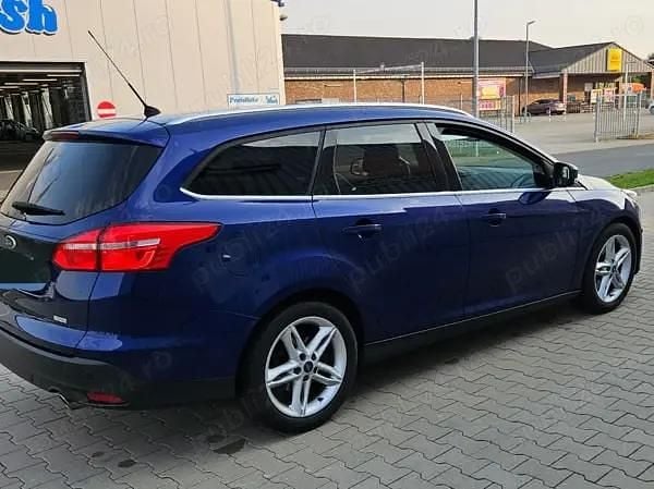 Albastru Utilizat 2015 Ford Focus Titanium Break | 6.700 EUR (Preț bun) - Imagine 1/4