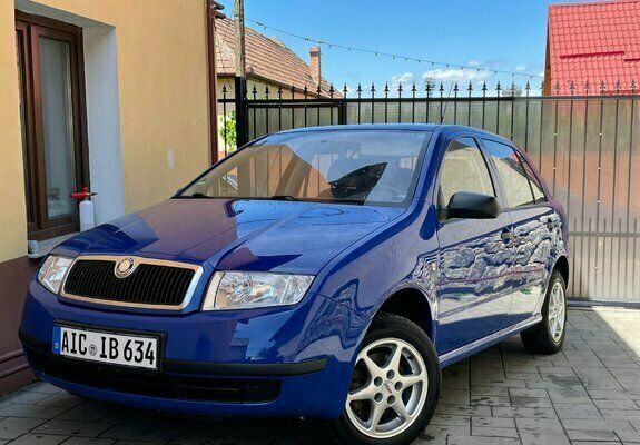 Albastru Utilizat 2005 Skoda Fabia Hatchback | 2.050 EUR (Preț OK) - Imagine 1/4